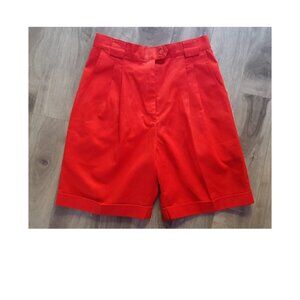 Vintage Tilley Endurable Red Size 14 "Give Em' Hell" Adjustable Shorts 30" Waist